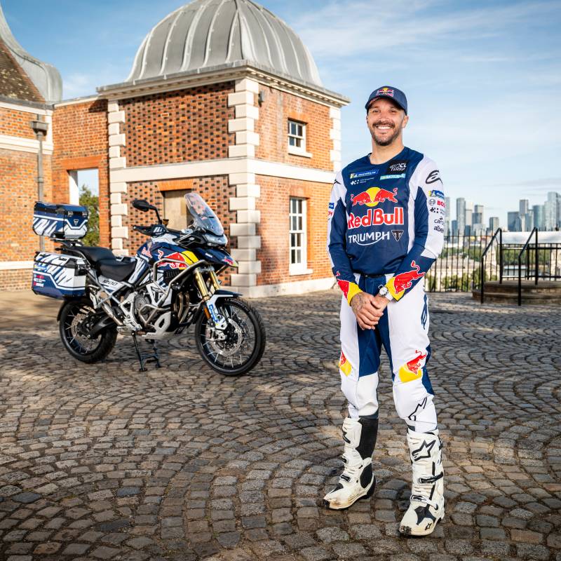 Sam Sunderland vyráža okolo sveta na Triumph Tiger 1200