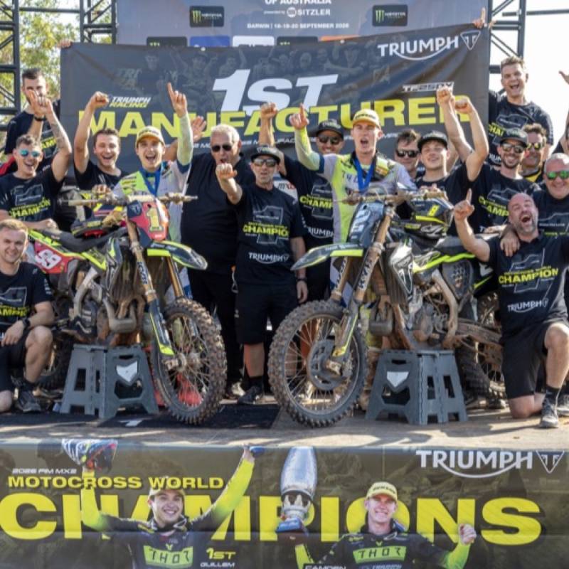 Triumph získal prvý titul majstra sveta: Guillem Farres ovládol MX2