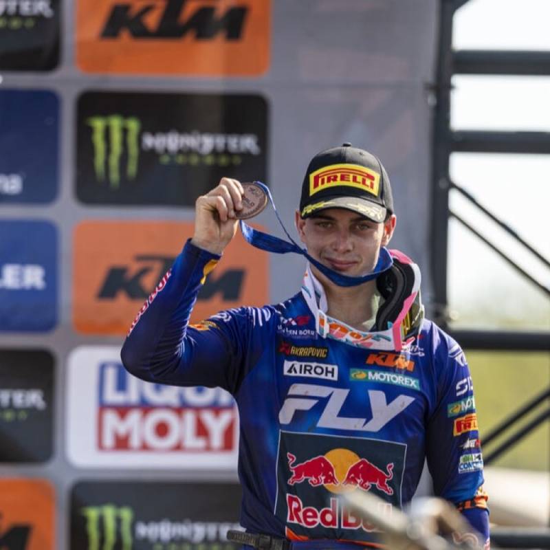 Sacha Coenen získal tretie miesto v majstrovstvách sveta MX2 2026