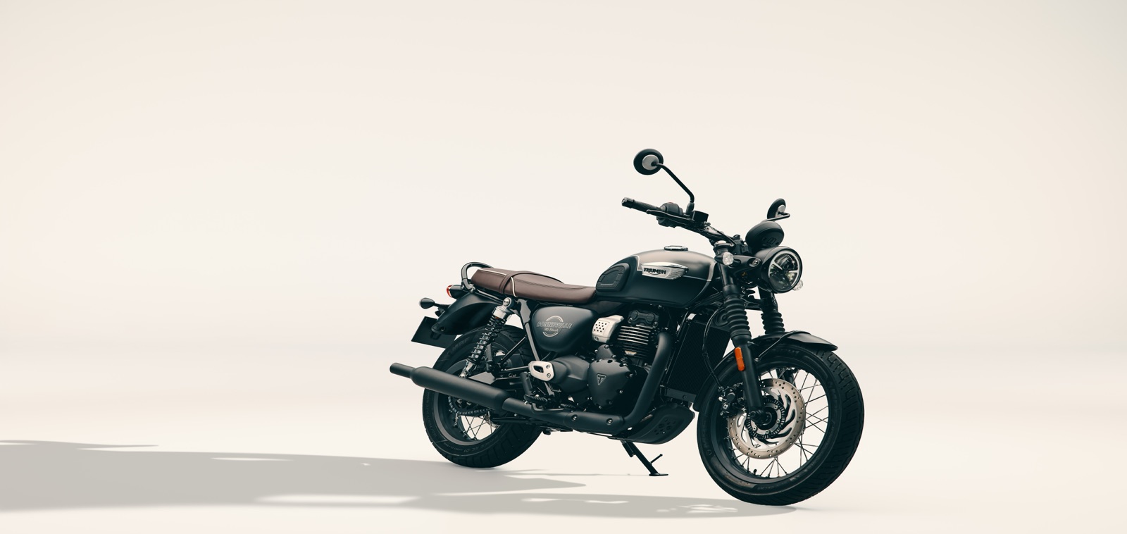 Triumph Bonneville T40 Black v matnom tmavom vyhotovení